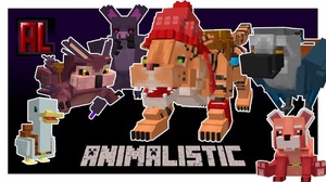 Мод Animalistic для Minecraft 1.20.1, 1.19.4, 1.19.2,  ...