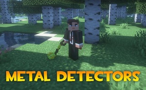 Мод Metal Detectors для Minecraft 1.20.4 - 1.20