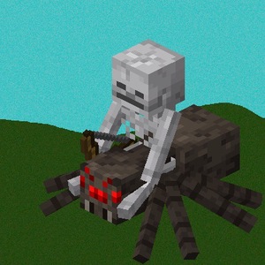 Мод Spider Jockeys Are Cool для Minecraft 1.19.4