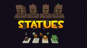 Мод Statues для Minecraft 1.21.1, 1.21, 1.20.6,  ...