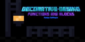 Мод Decorative-Desing Functions And Blocks для Minecraft 1.20.4, 1.20.1, 1.19.4