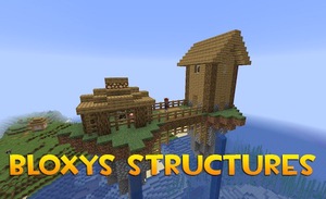 Мод Bloxys Structures для Minecraft 1.20.1, 1.17.1, 1.16.5