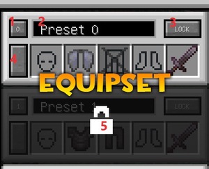 Мод EquipSet (EqS) для Minecraft 1.20.1, 1.20, 1.19.2,  ...