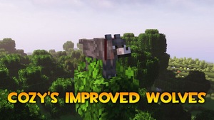 Мод Cozy's Improved Wolves для Minecraft 1.20.6, 1.20.1, 1.20,  ...