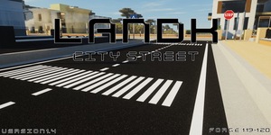 Мод Landk city streets для Minecraft 1.20.1 (x512), 1.20.1 (x256)