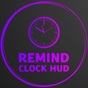 Мод Remind Clock HUD для Minecraft 1.20.1 - 1.20