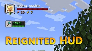 Мод Reignited HUD для Minecraft 1.20.4, 1.20.1, 1.19.4,  ...