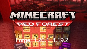 Мод Red Forest для Minecraft 1.20.1, 1.19.2