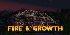 Мод Fire & Growth для Minecraft 1.21.1, 1.20.1, 1.19.4,  ...