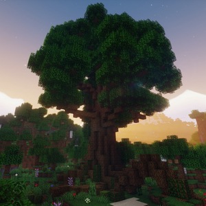 Мод Nebulus oak tree для Minecraft 1.20.4, 1.20.1, 1.19.2,  ...