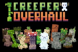 Мод Creeper Overhaul для Minecraft 1.21.1, 1.21, 1.20.1,  ...