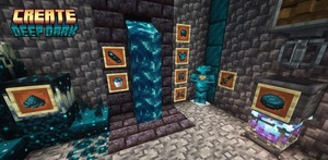 Мод Create: Deep Dark для Minecraft 1.20.1