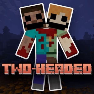 Мод Two-Headed Steve And Alex для Minecraft 1.19.2