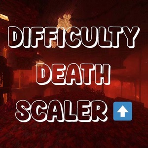 Мод Difficulty Death Scaler для Minecraft 1.21