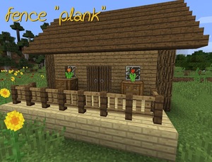 Мод Customfence для Minecraft 1.20.2 - 1.20