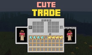 Мод CuteTrade для Minecraft 1.21, 1.20.6, 1.20.5,  ...