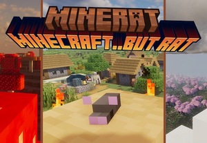 Мод Rat Attack для Minecraft 1.20.6, 1.20.4, 1.20.1,  ...