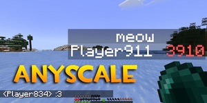 Мод Anyscale для Minecraft 1.21, 1.20.6, 1.20.5,  ...