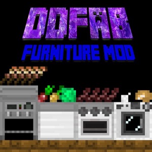 Мод DDFAB: Furniture Mod для Minecraft 1.21.1, 1.20.6, 1.20.1