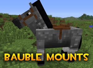 Мод Bauble Mounts для Minecraft 1.20.1, 1.19.2, 1.18.2