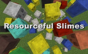 Мод Resourceful Slimes для Minecraft 1.21.3, 1.21.1