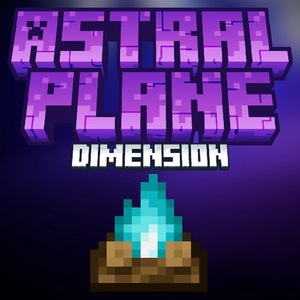 Мод Astral Plane Dimension для Minecraft 1.21.4