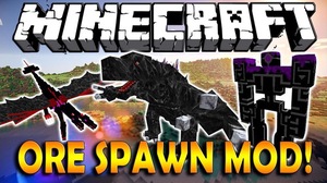 Мод Orespawn Mod для Minecraft 1.12.2, 1.7.10, 1.6.4