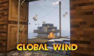 Мод Global Wind для Minecraft 1.20.1