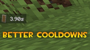 Мод BetterCooldownsHUD для Minecraft 1.21.1, 1.21, 1.20.1,  ...