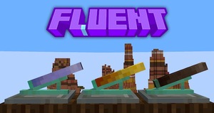 Мод Fluent для Minecraft 1.21.1