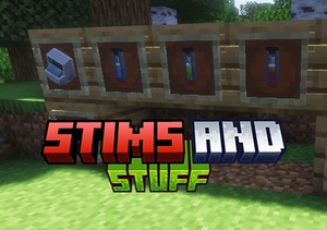 Мод Stims - from popular shooters для Minecraft 1.20.1