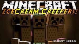 Мод The Ice Cream Sandwich Creeper для Minecraft 1.8, 1.7.10, 1.7.2,  ...