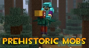 Мод Prehistoric Mobs для Minecraft 1.21.4, 1.21.3