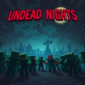 Мод Undead Nights - Zombie Horde Nights для Minecraft 1.21.4, 1.21.3, 1.21.1,  ...