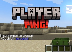 Мод PlayerPing! для Minecraft 1.20.1