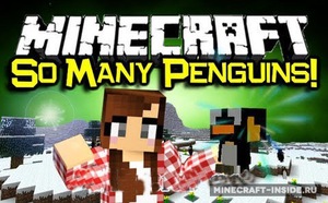 Мод Rancraft Penguins для Minecraft 1.7.10, 1.7.2, 1.6.4,  ...