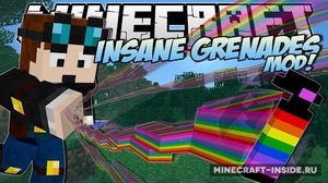 Мод Grenades для Minecraft 1.7.10 - 1.7.2