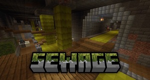 Мод Sewage для Minecraft 1.21.1