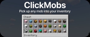 Мод ClickMobs для Minecraft 1.21.4, 1.21.1, 1.21,  ...