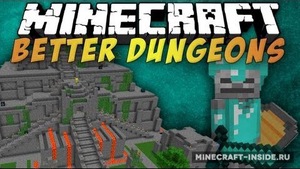 Мод Better Dungeons (Chocolate quest) для Minecraft 1.7.10, 1.7.2, 1.6.4,  ...