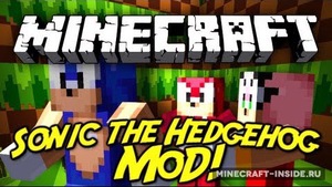 Мод Sonic The Hedgehog для Minecraft 1.7.10, 1.7.2, 1.6.4,  ...