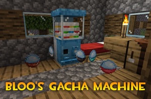 Мод Bloo's Gacha Machine для Minecraft 1.21.1