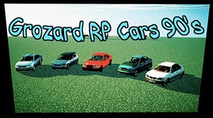 Мод Grozard RP Cars 90's для Minecraft 1.12.2 (Версия 0.1)