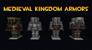 Мод Medieval Kingdom Armors для Minecraft 1.20.1