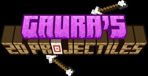 Мод 2D Projectiles для Minecraft 1.21.4, 1.21.3 - 1.21.2