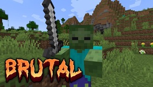 Мод Brutal Nightmare для Minecraft 1.21.4, 1.21.4 - 1.16, 1.21.3,  ...