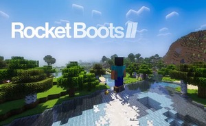 Мод Rocket Boots II для Minecraft 1.21.1