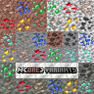 Мод M(Ore) Variants для Minecraft 1.20.1