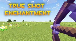 Мод True Shot Enchantment для Minecraft 1.21.4, 1.21.3, 1.21.2,  ...