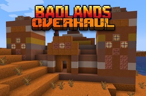 Мод Badlands Overhaul для Minecraft 1.21.4, 1.21.3, 1.21.2,  ...